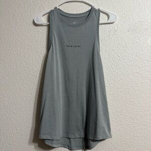 Nike Women's Heather Gray Tank Top
